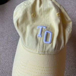 TO baby yellow baseball hat